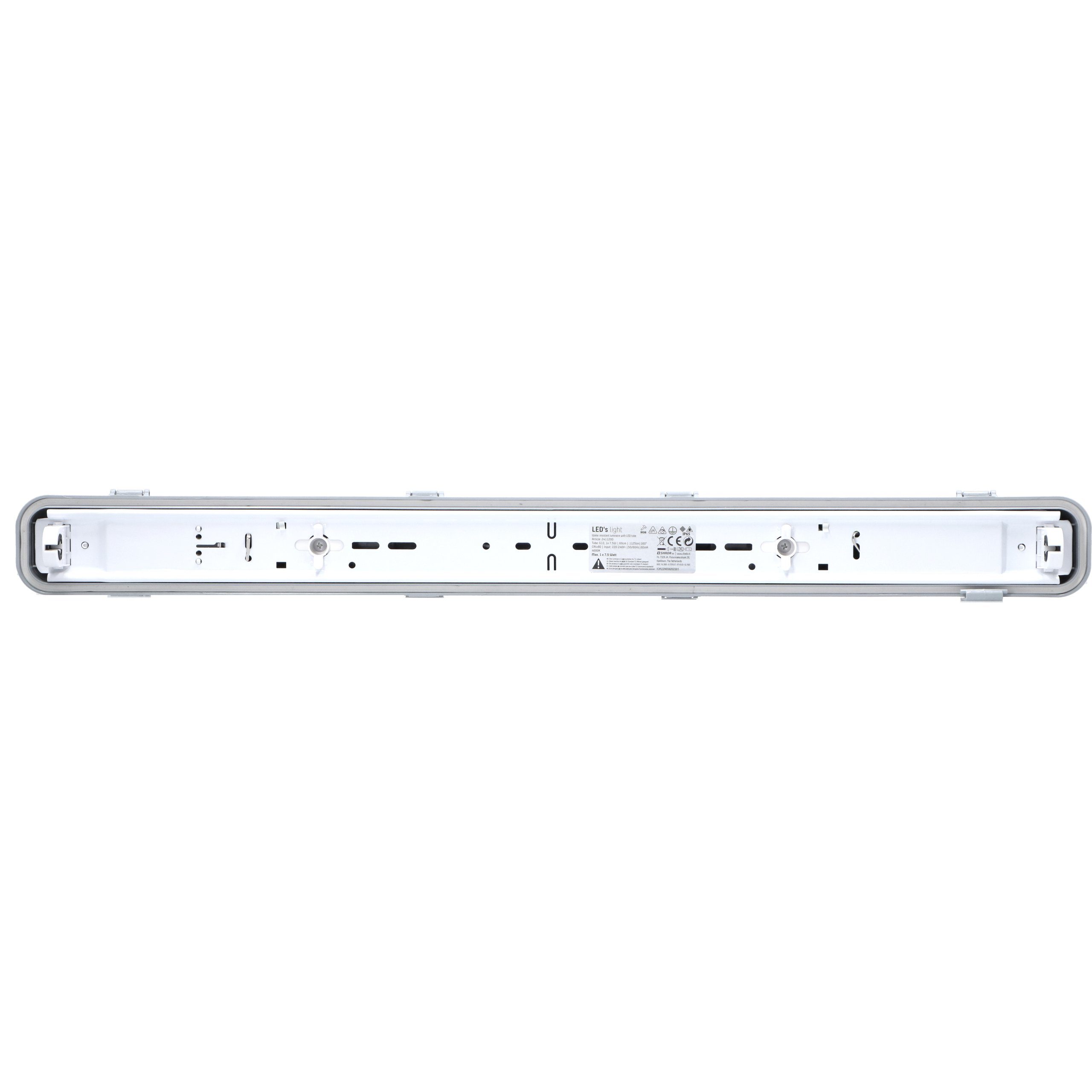 LED LED-Röhre LED's Deckenleuchte G13 IP65 cm 2411200 60 Feuchtraumleuchte, neutralweiß light LED, mit 7,5W