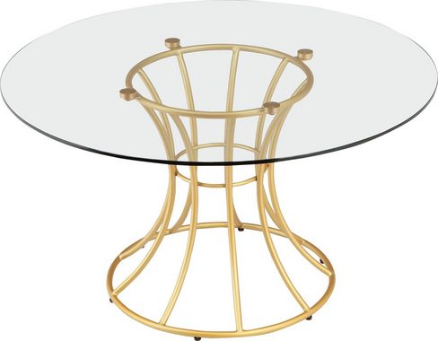 Leonique Couchtisch »Danice«, mit runder Tischplatte in modernem Design