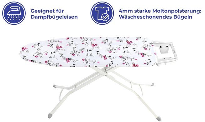Maximex Bügelbrettbezug Modell Keramik M Floral, günstig online kaufen