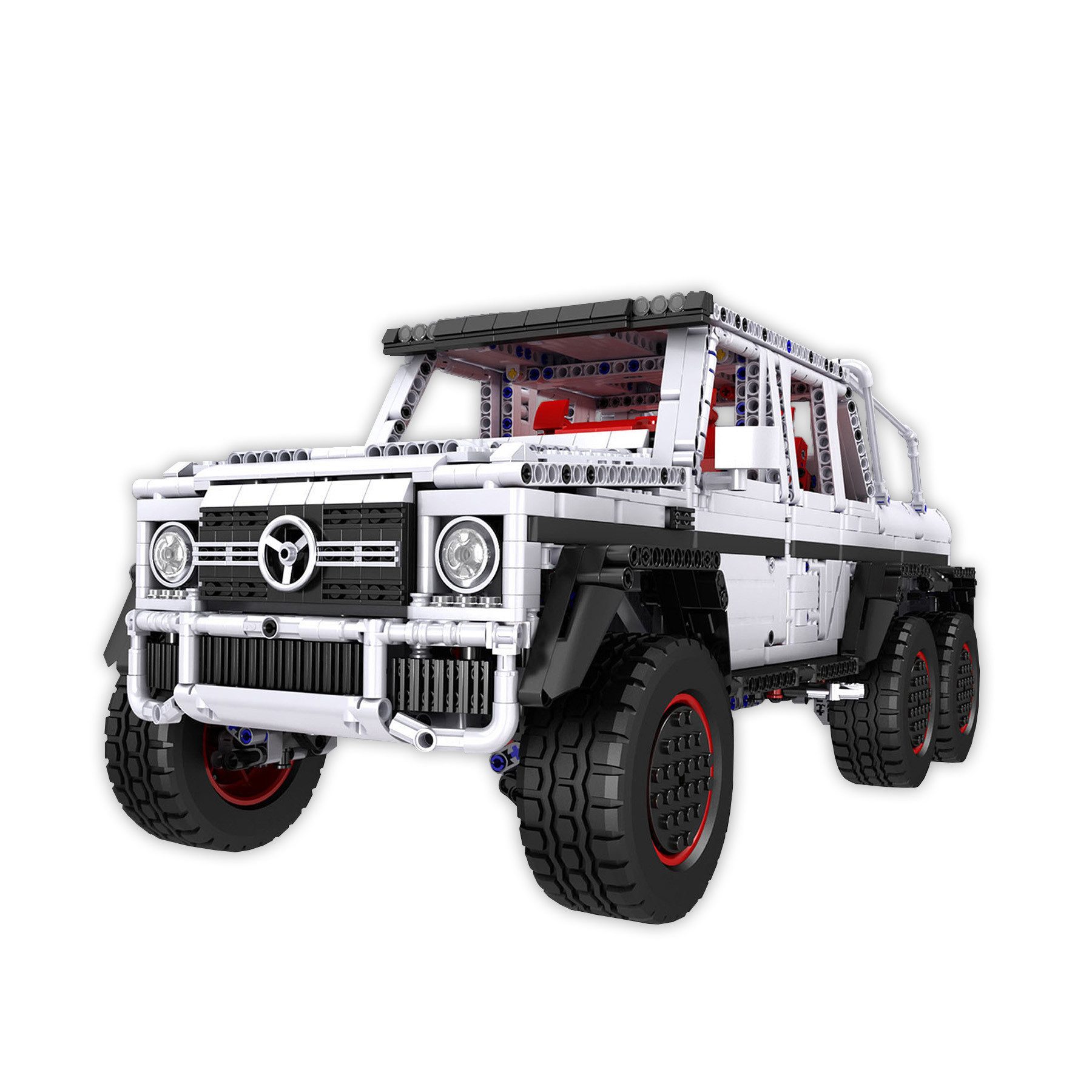 Mould King 13061-6X6 Geländewagen G700 (Mould King) Klemmbausteine Spielbausteine, (3686 St)