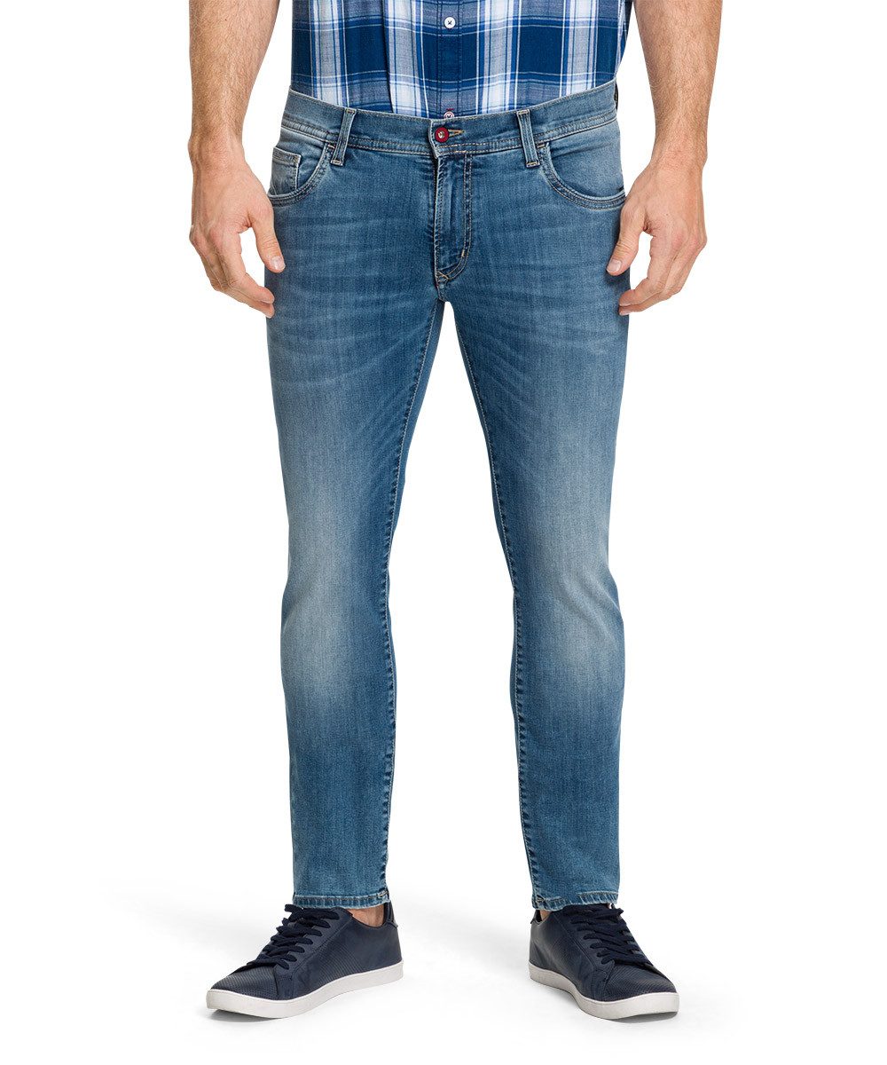 Pioneer Authentic Jeans 5-Pocket-Jeans PIONEER RYAN light blue used buffies 16901 6601.6845 - MEGAFLEX RED