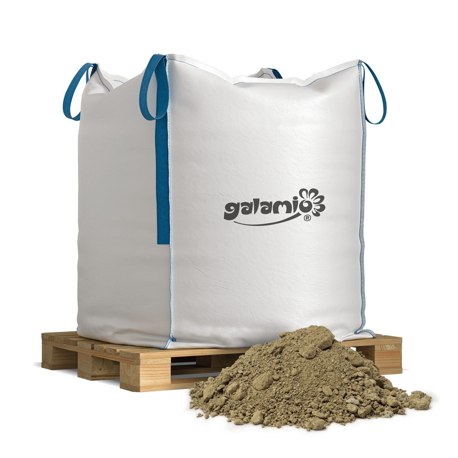 GALAMIO Gartenbau-Substrat Sächsische Wegedecke Deckschicht, (Palette, 1-St)