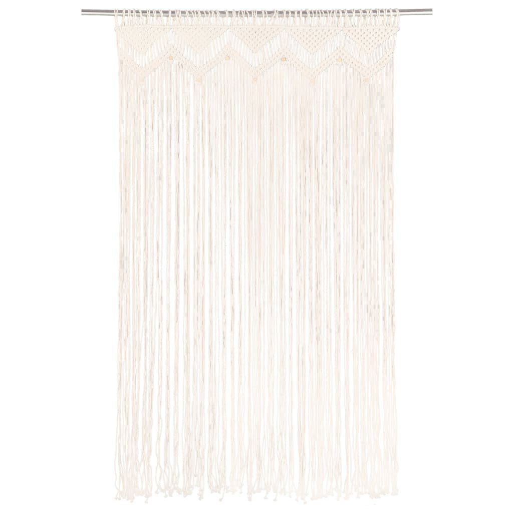 Vorhang Makramee (1 cm Baumwolle, 140×240 St) furnicato