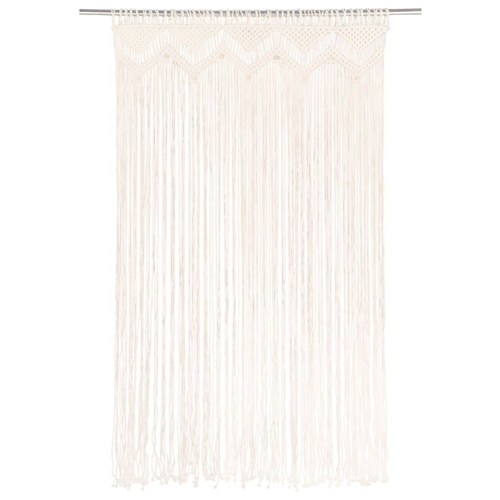 furnicato Vorhang Makramee 140x240 cm Baumwolle günstig online kaufen