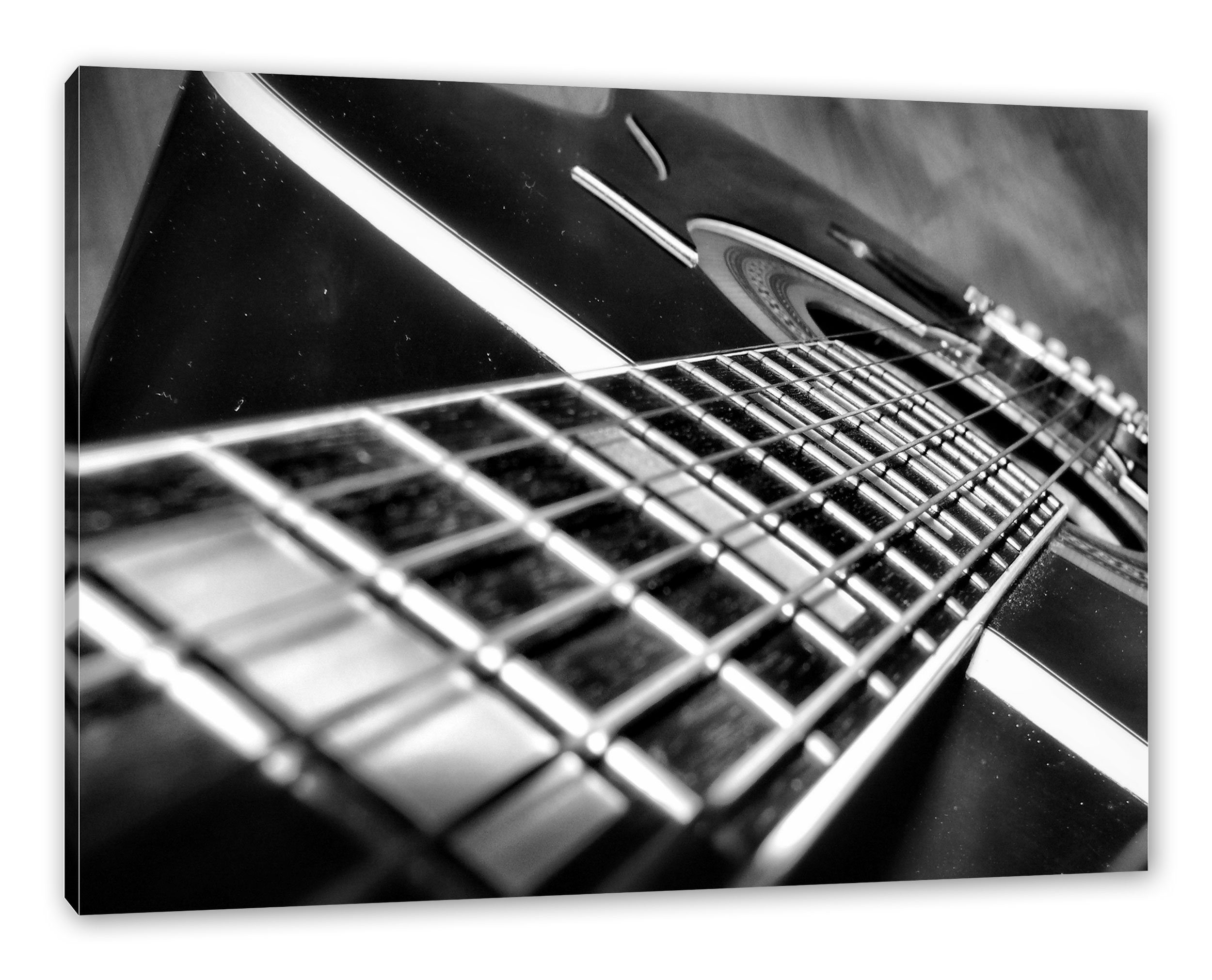 Leinwandbild Gitarrensaiten