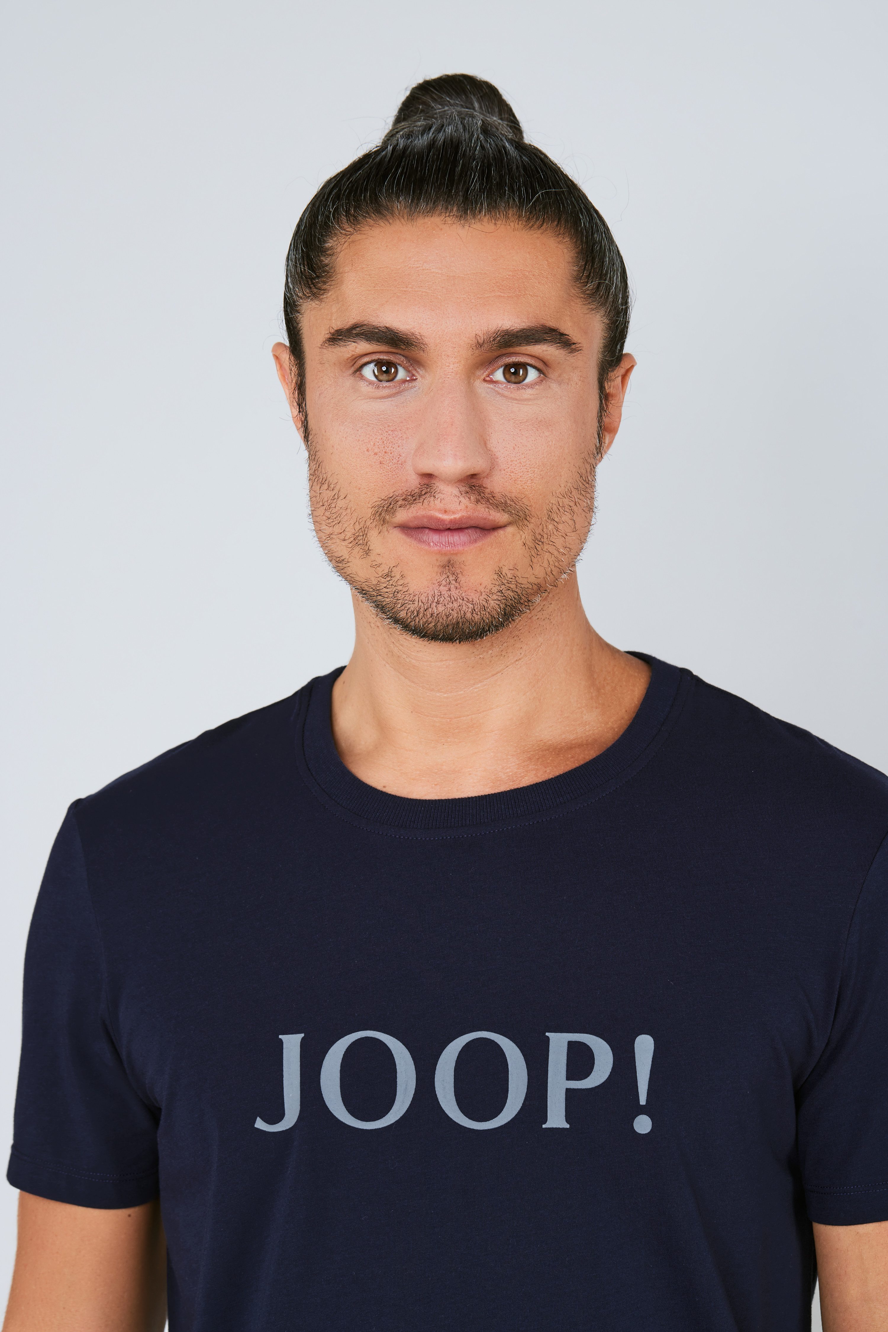 JOOP! T-Shirt Comfort Rundhalsausschnitt, Logoschriftzug, kurzärmelig