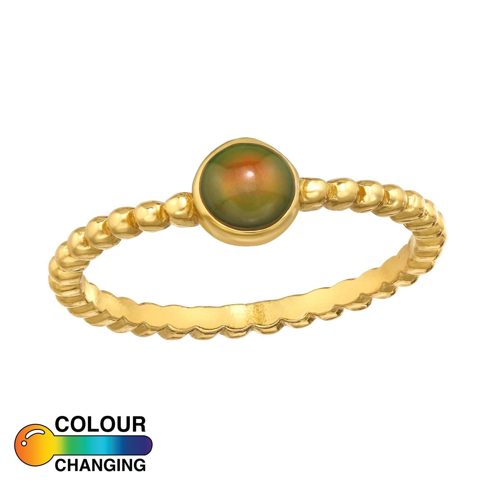 Order & Smile Schmuck Solitärring Stimmungsring günstig online kaufen