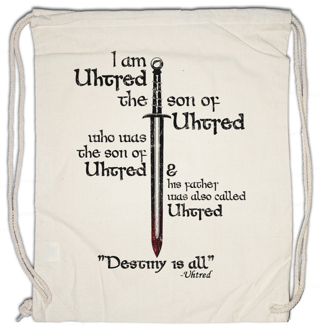 Urban Backwoods Turnbeutel Son Of Uthred Turnbeutel Vikings Wikinger Saga The Last Das letzte (1-tlg), Kingdom Königreich Aldermann Reino