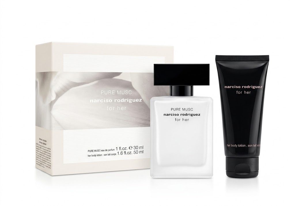 narciso rodriguez Duft-Set narciso rodriguez Pure Musc For Her Eau de Parfum edp 30ml + BL 50ml, 1-tlg.