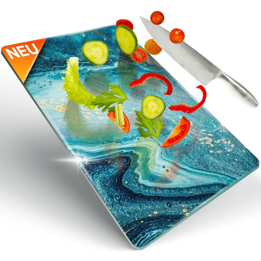 Decovetro Schneidebrett Decovetro Schneidebrett Glas, 40x30cm, Glass Cutting Board, Glass