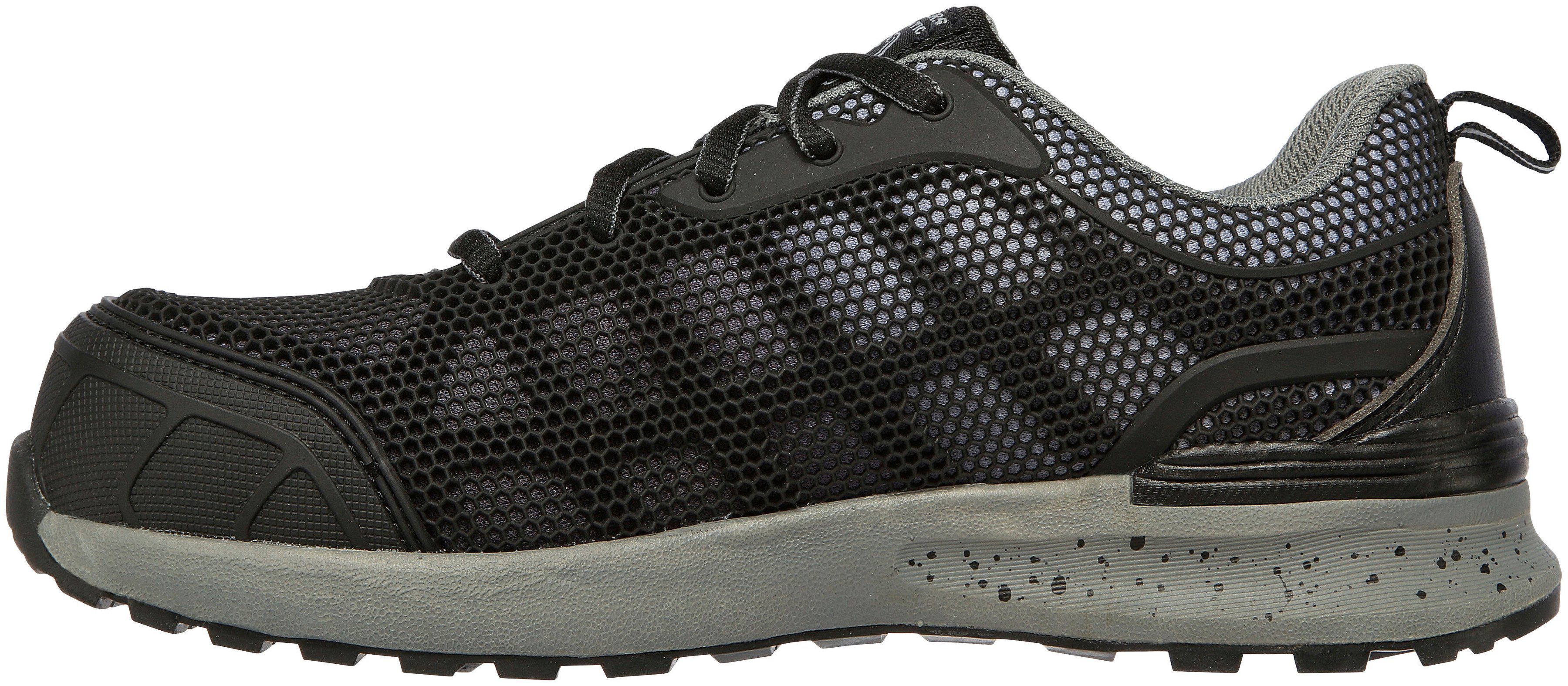 Skechers BULKLIN-LYNDALE Sicherheitsschuh 20345:2011 profilierte EN stark rutschhemmende ISO Gummi-Laufsohle