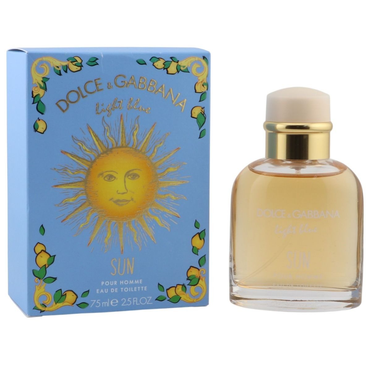 DOLCE & GABBANA Eau de Toilette Dolce & Gabbana Light Blue Sun Pour Homme Eau de Toilette Spray 75 ml