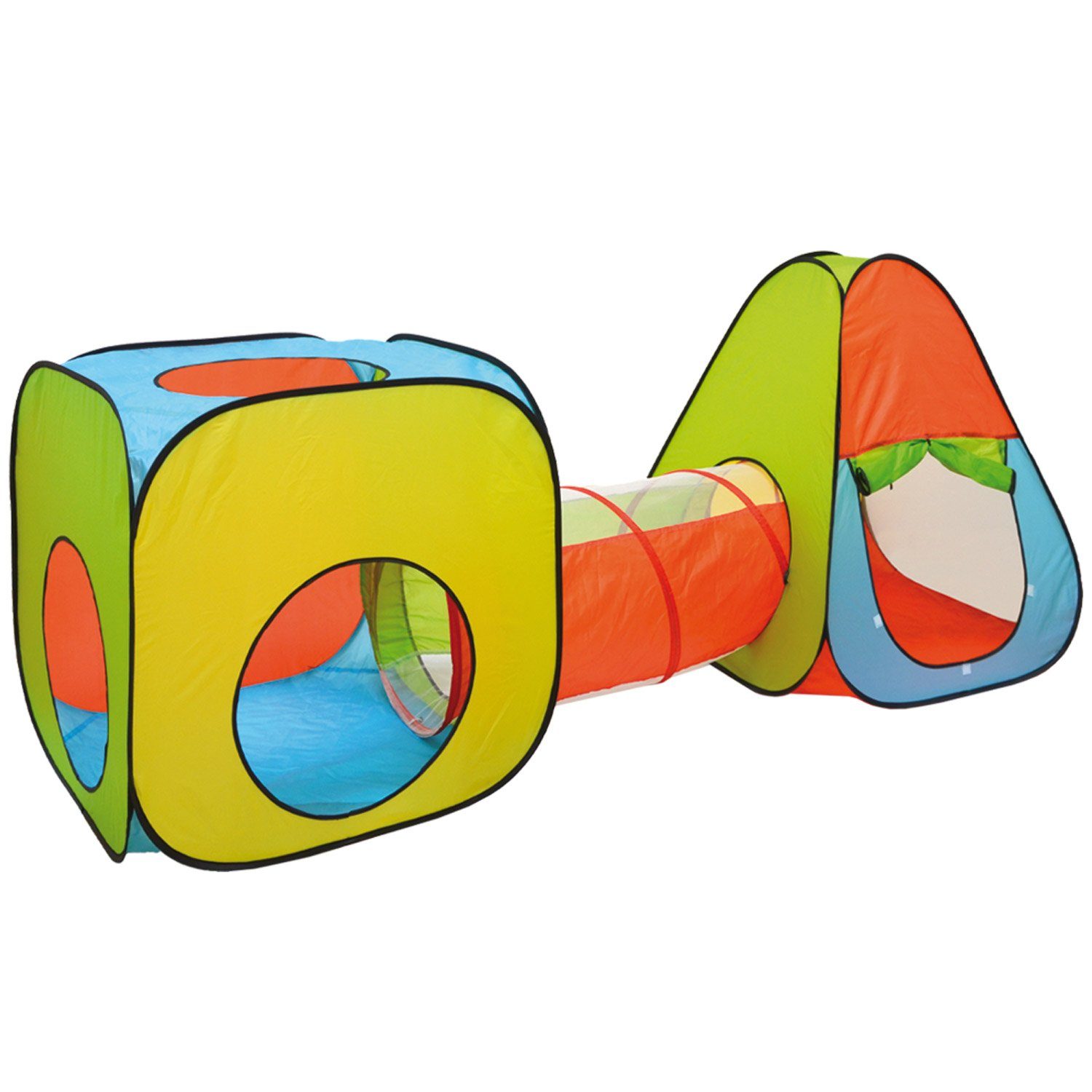 Spielzelt Kinder Spielzelt Set mit Tunnel Pop Up Kinderzelt