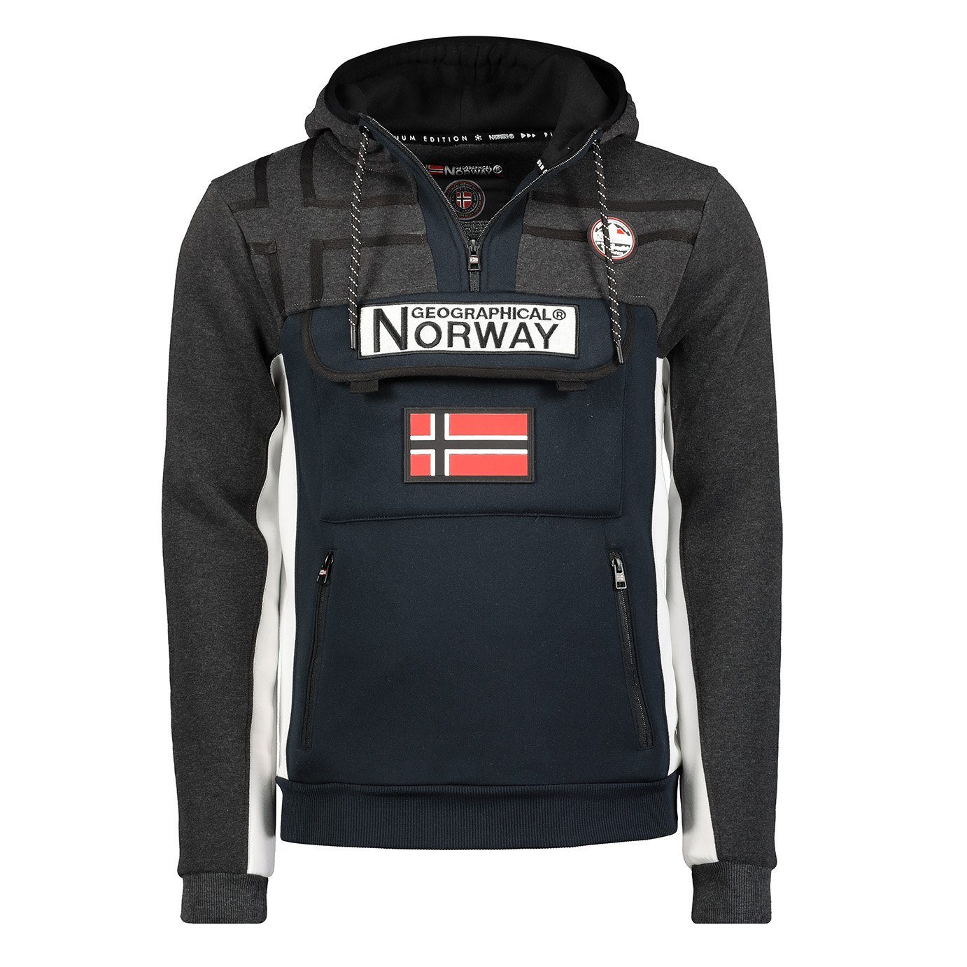 Geo Norway Hoodie Herren Hoodie Pullover FITAKOL ROL-ART 1 MEN 007 Geographical Norway