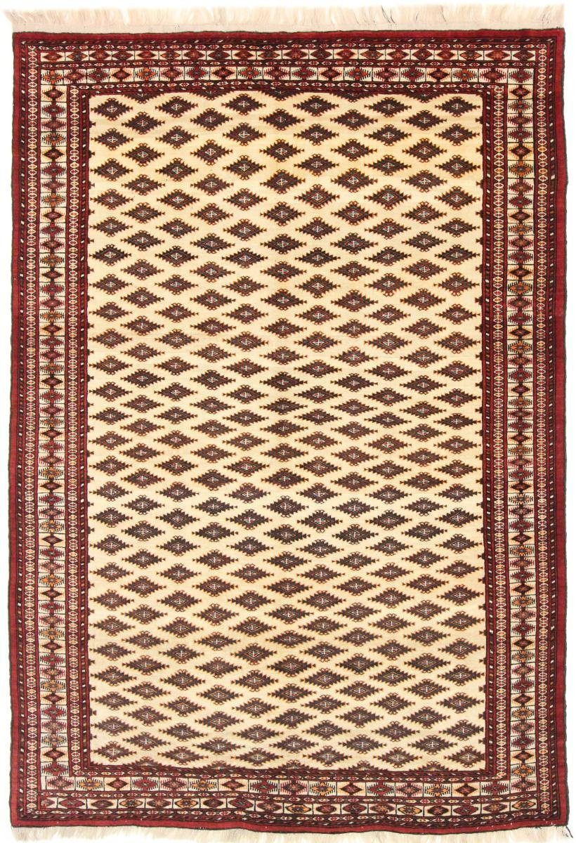 Orientteppich Turkaman 169x243 Handgeknüpfter Orientteppich / Perserteppich, Nain Trading, rechteckig, Höhe: 6 mm