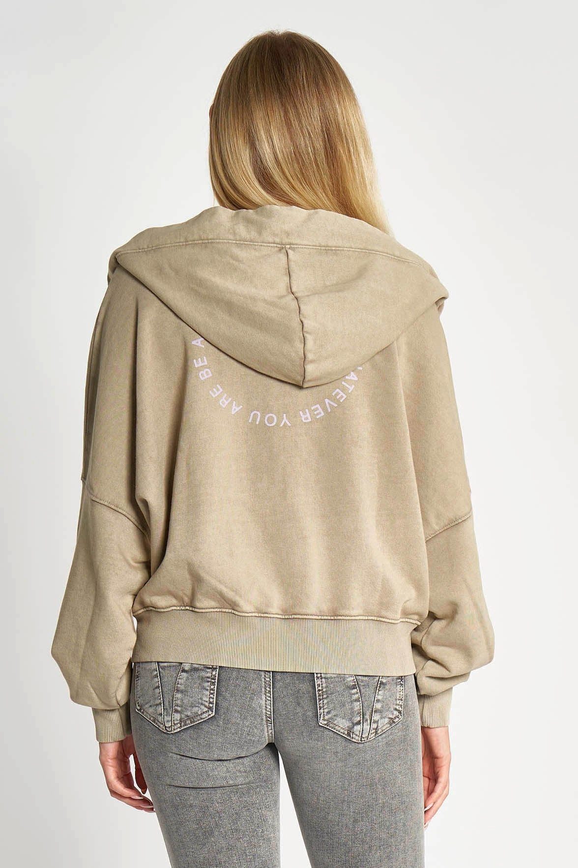 Zhrill Sweatshirt ZHODA ZIP (0-tlg) günstig online kaufen