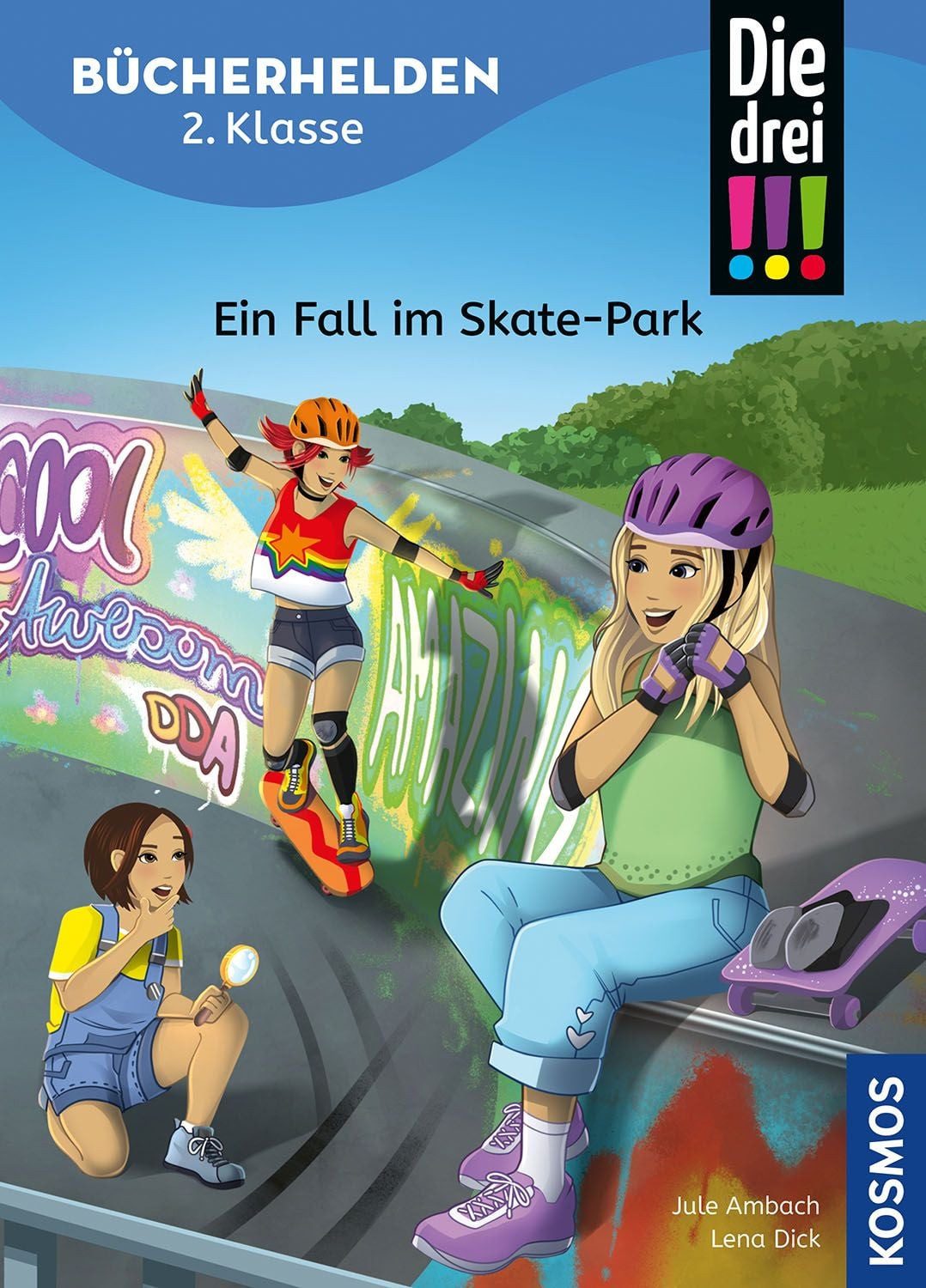 Die drei !!!, Bücherhelden 2. Klasse, Ein Fall im Skate-Park / Jule Ambach