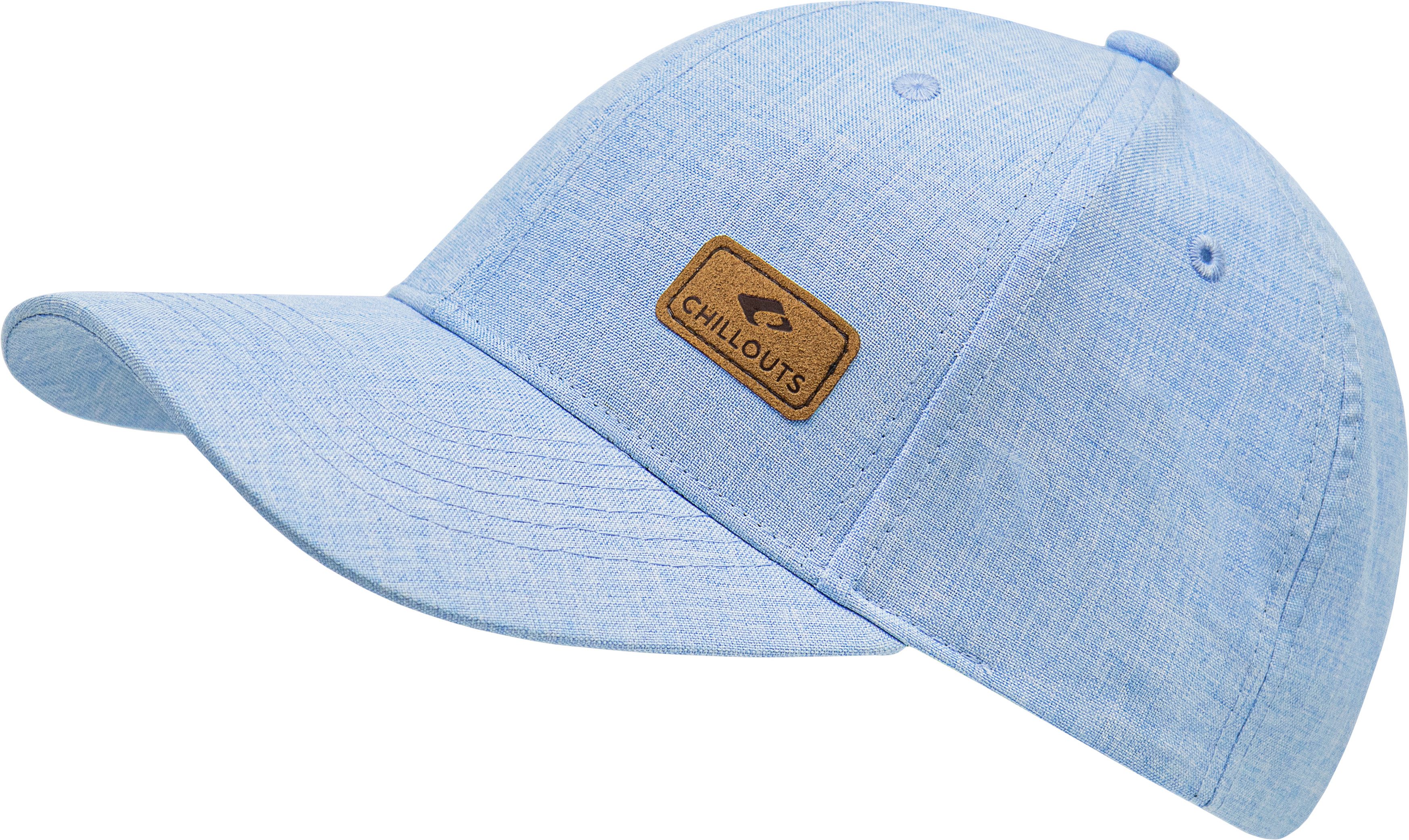 chillouts Baseball Cap Amadora Hat atmungsaktives Material mit geschwungenem Schirm & verstellbar