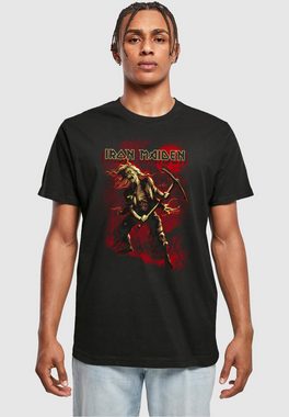 Merchcode T-Shirt Merchcode Herren Iron Maiden - Breeg T-Shirt Round Neck (1-tlg)