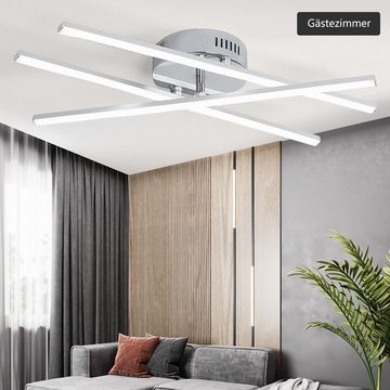 DOPWii Deckenleuchten Drehbare LED-Deckenlampen, 12,5W, 1150lm, LED fest integriert