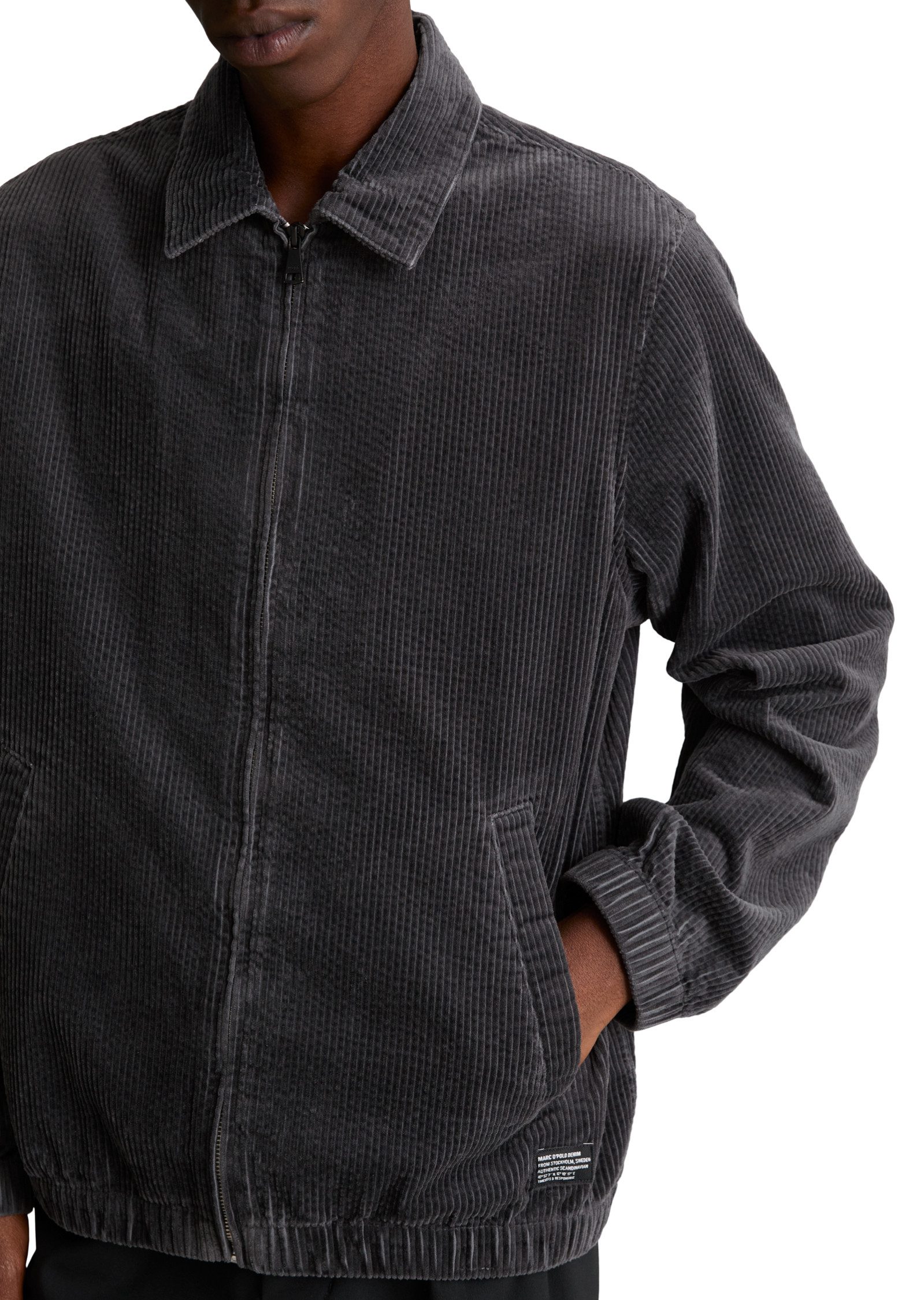 Marc O'Polo DENIM Kurzjacke aus Bio-Baumwolle – Bild 4 von 5