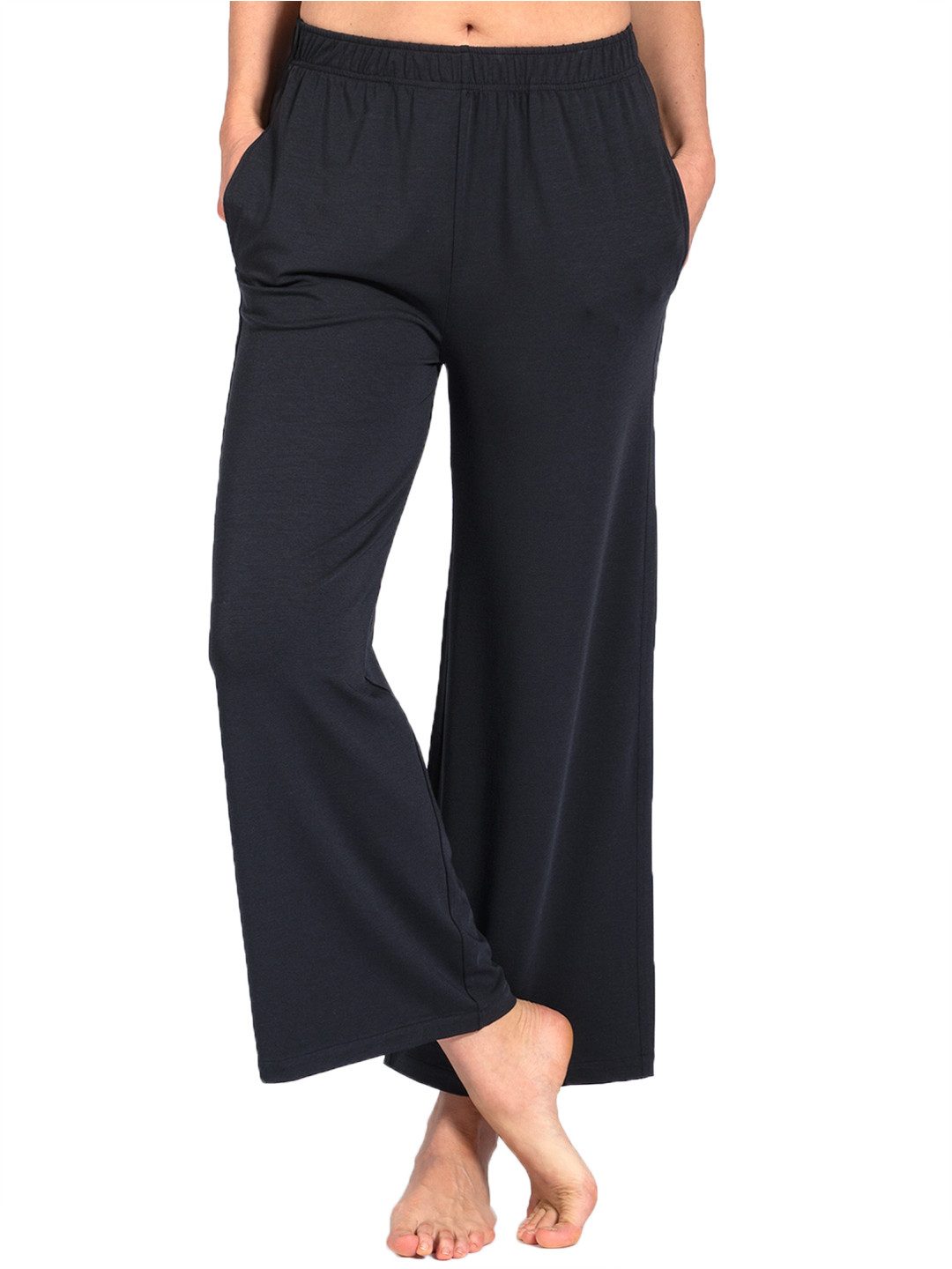 Magadi Yogahose Naomi im Palazzo-Stil aus weichem Naturmaterial günstig online kaufen