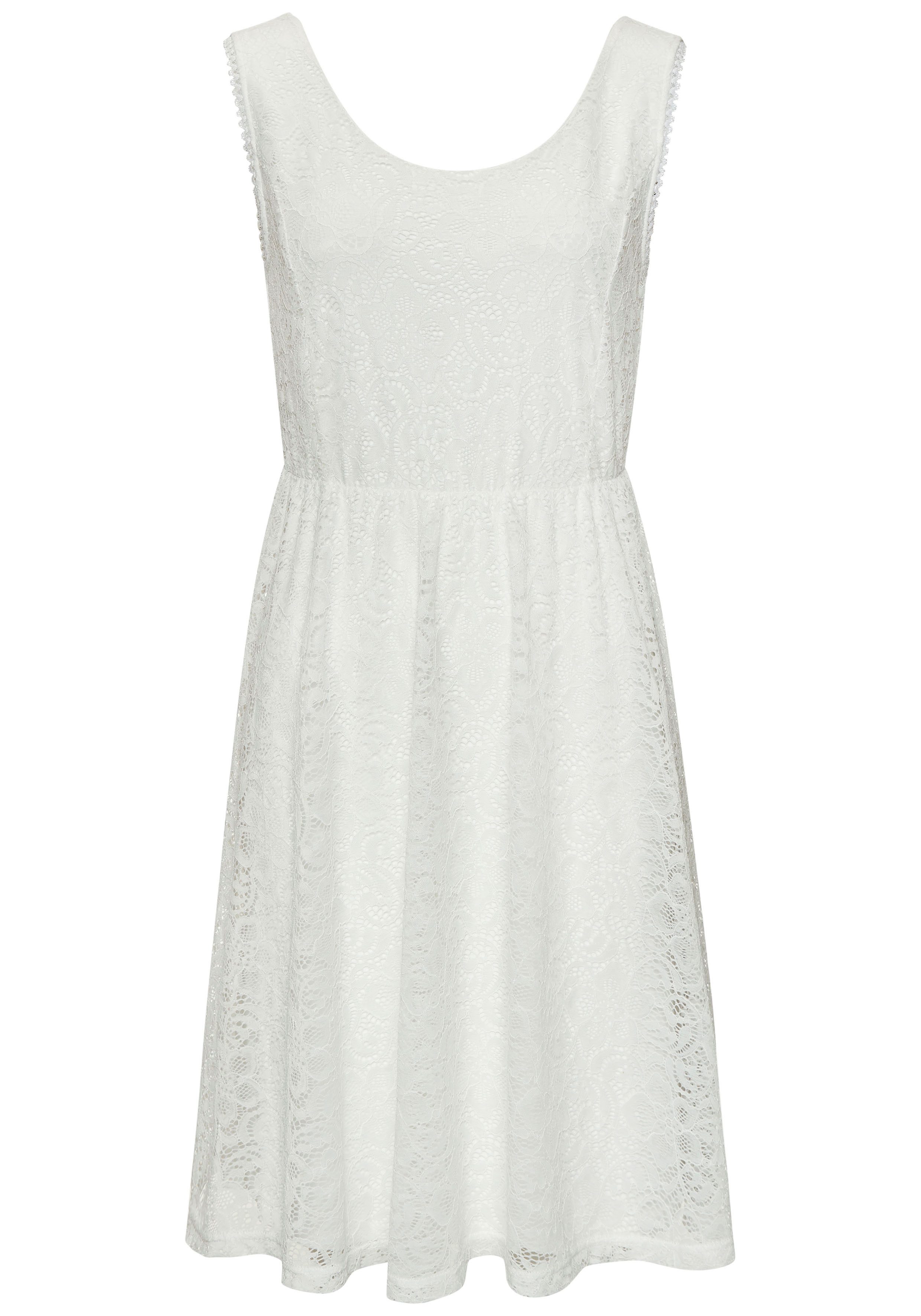 LASCANA Spitzenkleid mit breiten Trägern, festlich. € 59,99