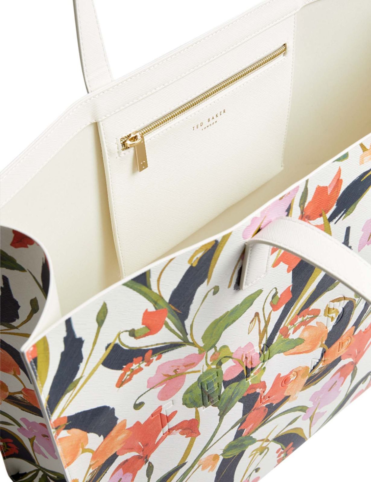 Ted Baker Shopper Florish Floral Printed Extra Large Icon Bag