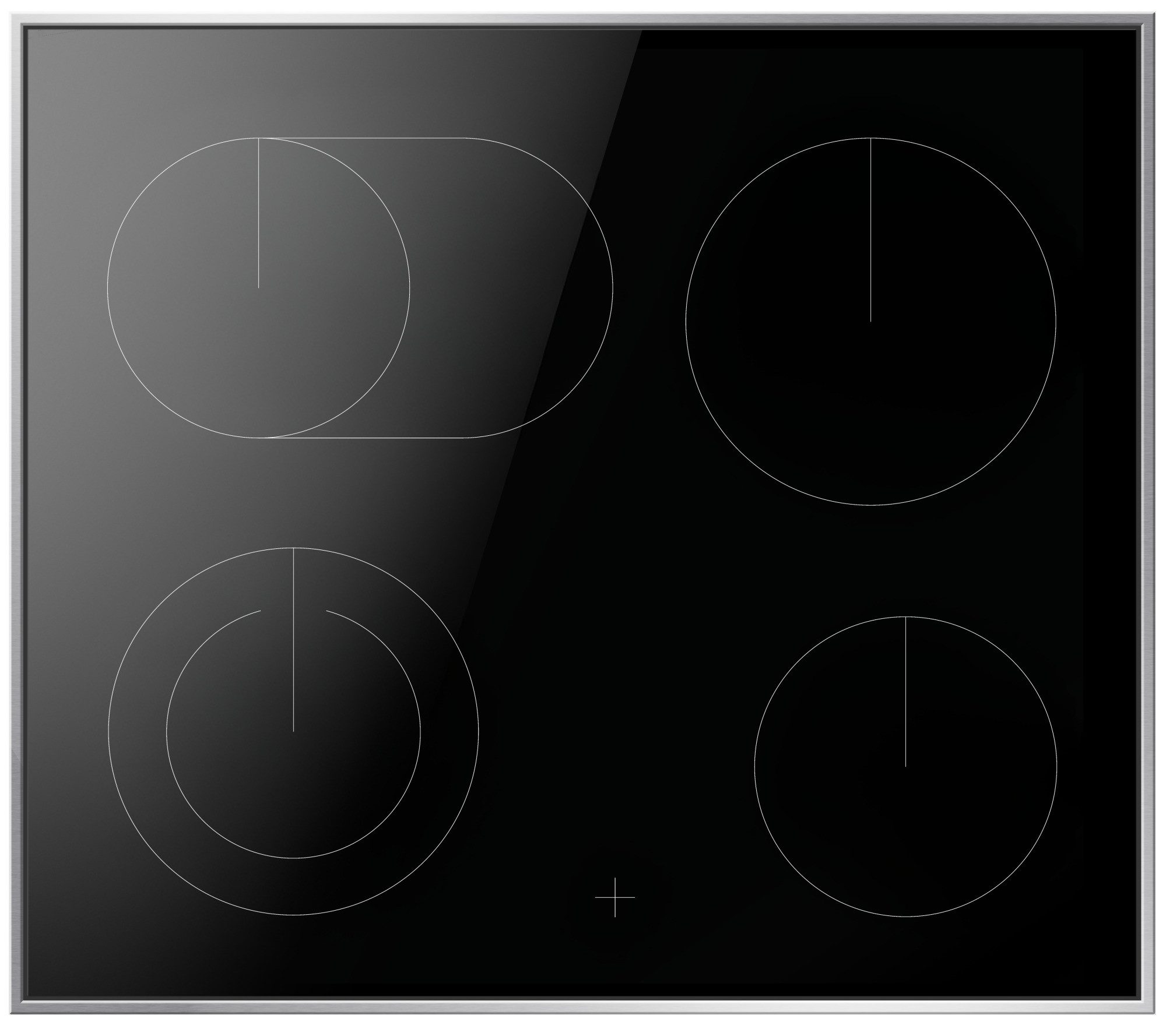 Amica Elektro-Herd-Set ACHE 9335 E, mit Teleskopauszug nachrüstbar, Steam Clean, Komfortables Kochen und Backen mit klarer und einfacher Handhabung