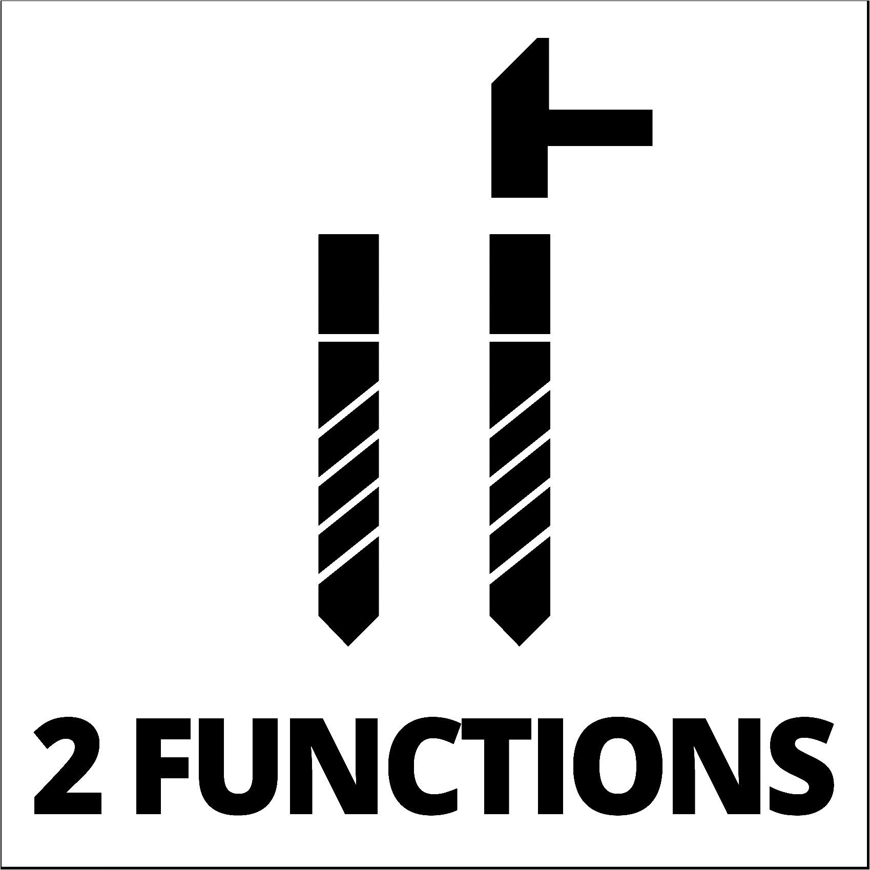 Einhell Schlagbohrmaschine TE-ID 650 E, 230 V, max. 3000 U/min, mit praktischem Tiefenanschlag, Zusatzhandgriff und Arbeitslicht