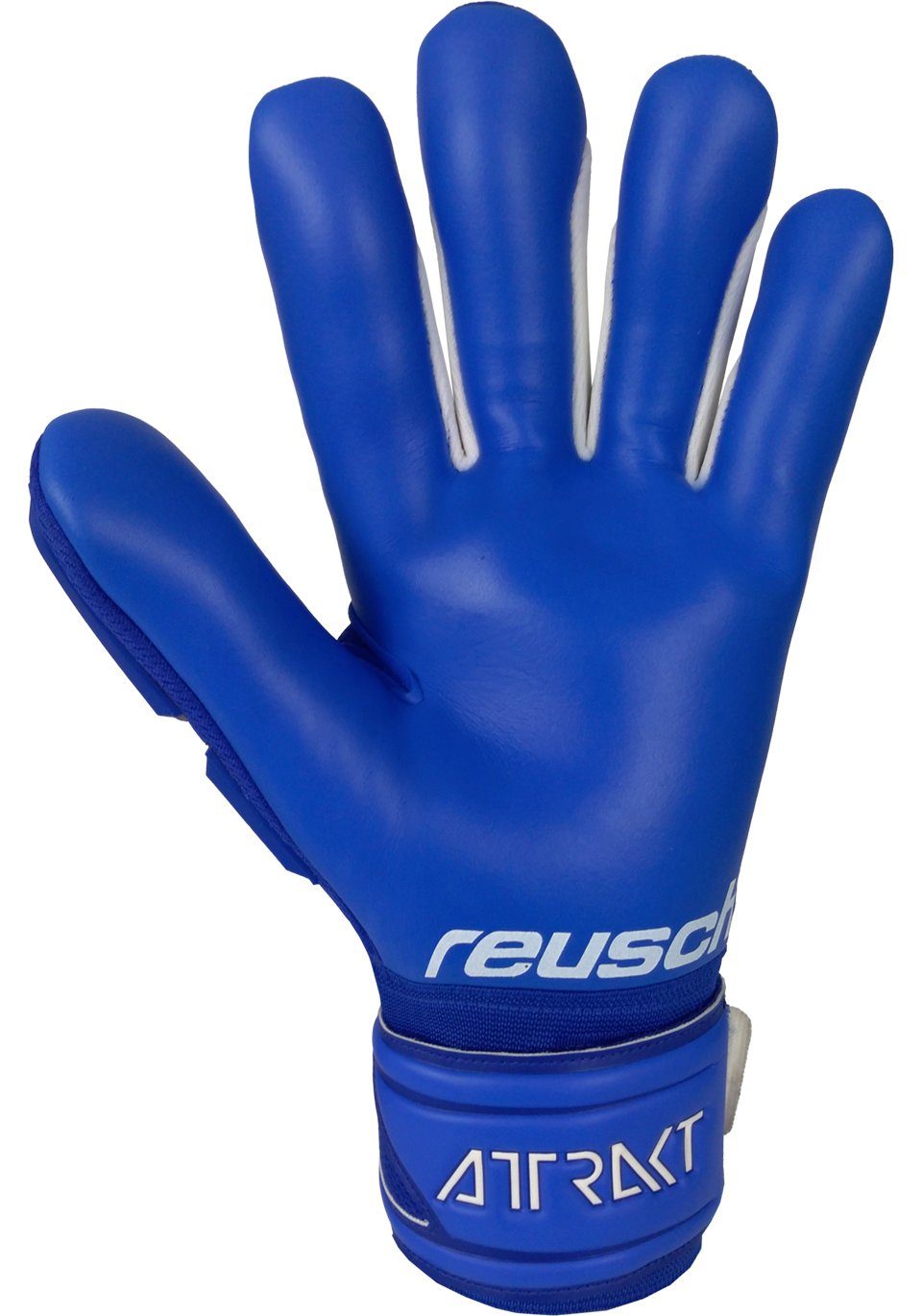 Reusch Torwarthandschuhe Attrakt Freegel BLUE Cut mit DEEP Negative DEEP Silver Evolution / BLUE