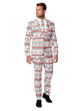 Opposuits Kostüm Gangstaclaus, Ausgefallene Anzüge für coole Männer