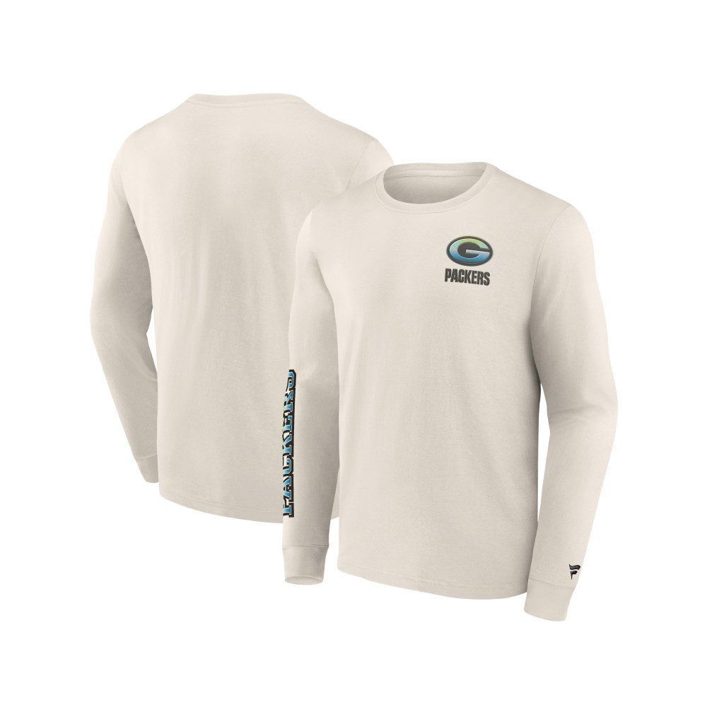 Green Bay Packers T-Shirt Green Bay Packers Gradient LS Crew T-Shirt