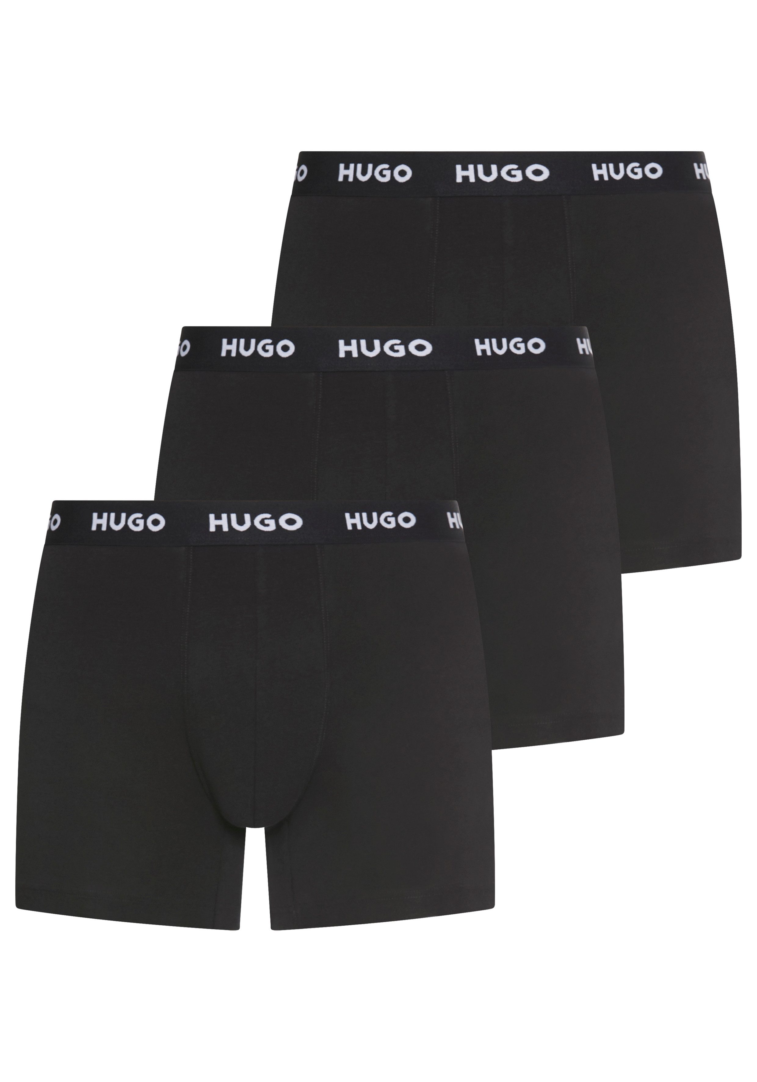 HUGO Boxer BOXERBR TRIPLE (Packung, 3-St., 3er) mit elastischem Bund günstig online kaufen
