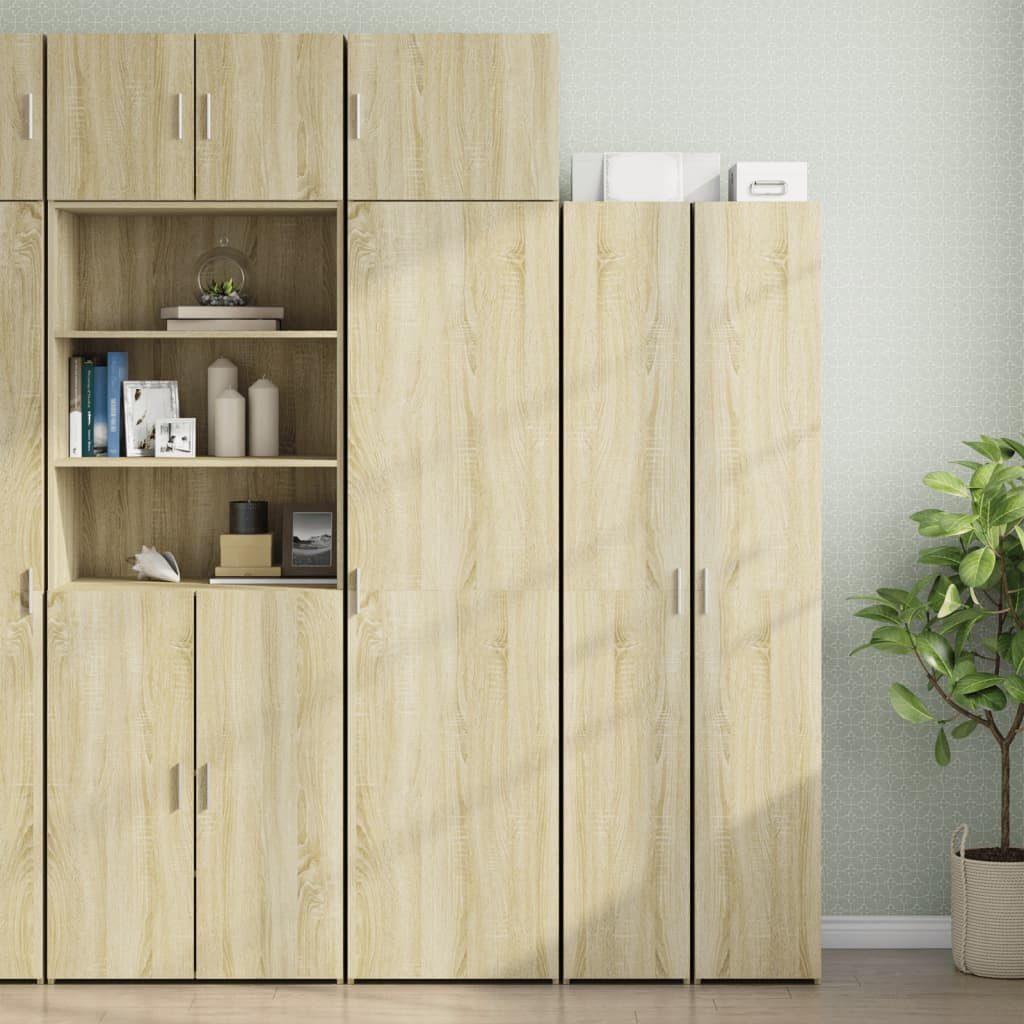 vidaXL Hängeschrank Wandschrank Sonoma-Eiche 50x42,5x40 cm günstig online kaufen