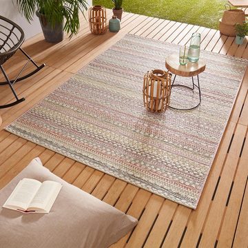 Teppich Outdoorteppich Pine Rosa Gold, NORTHRUGS, rechteckig, Höhe: 7 mm