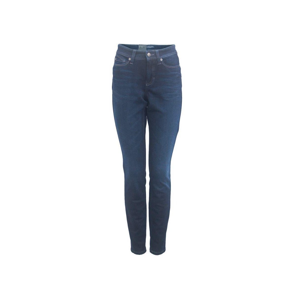 Cambio 5-Pocket-Jeans ocean regular (1-tlg) blau