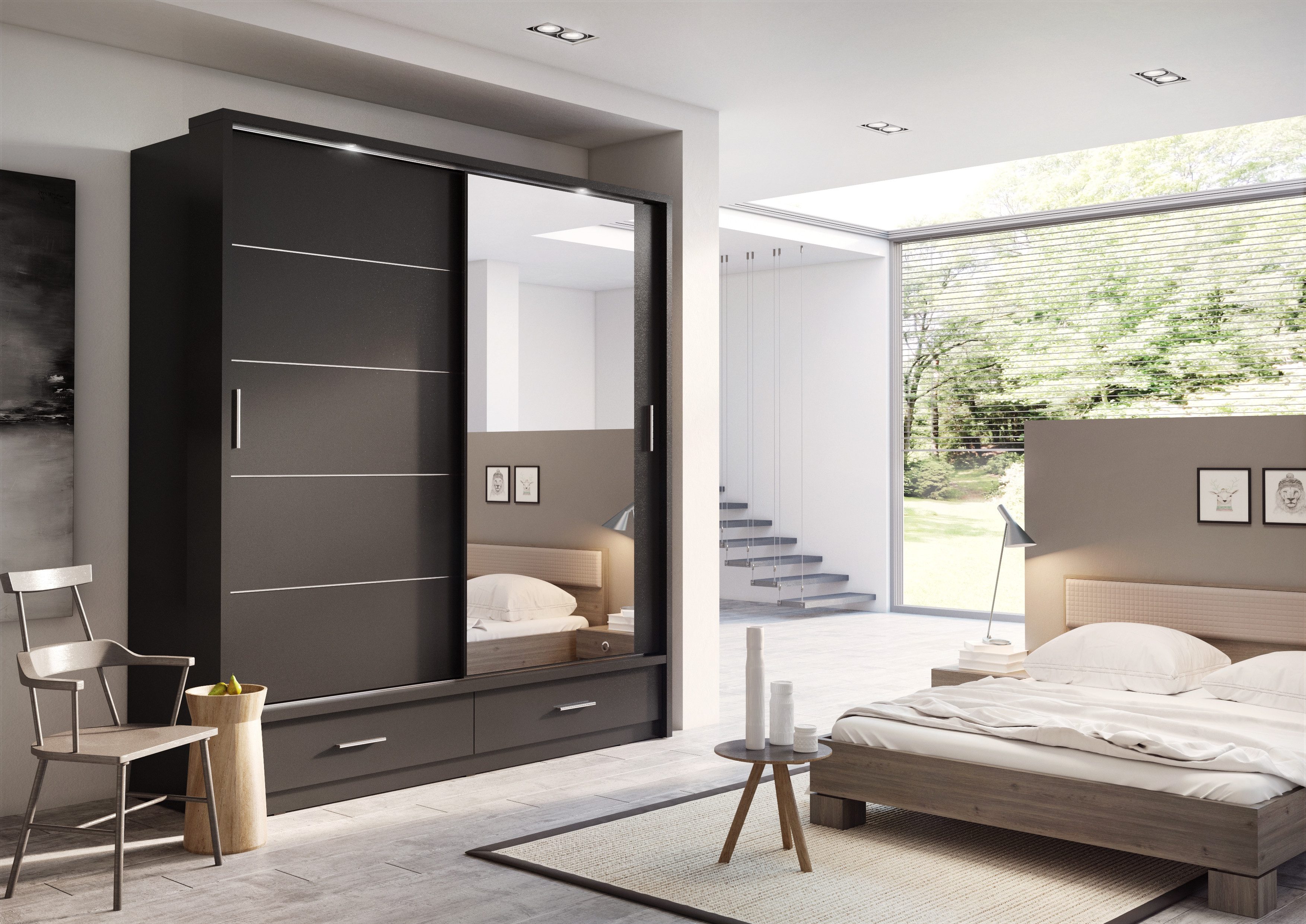 Compleo Kleiderschrank ARTI 05 mit 2 günstig online kaufen