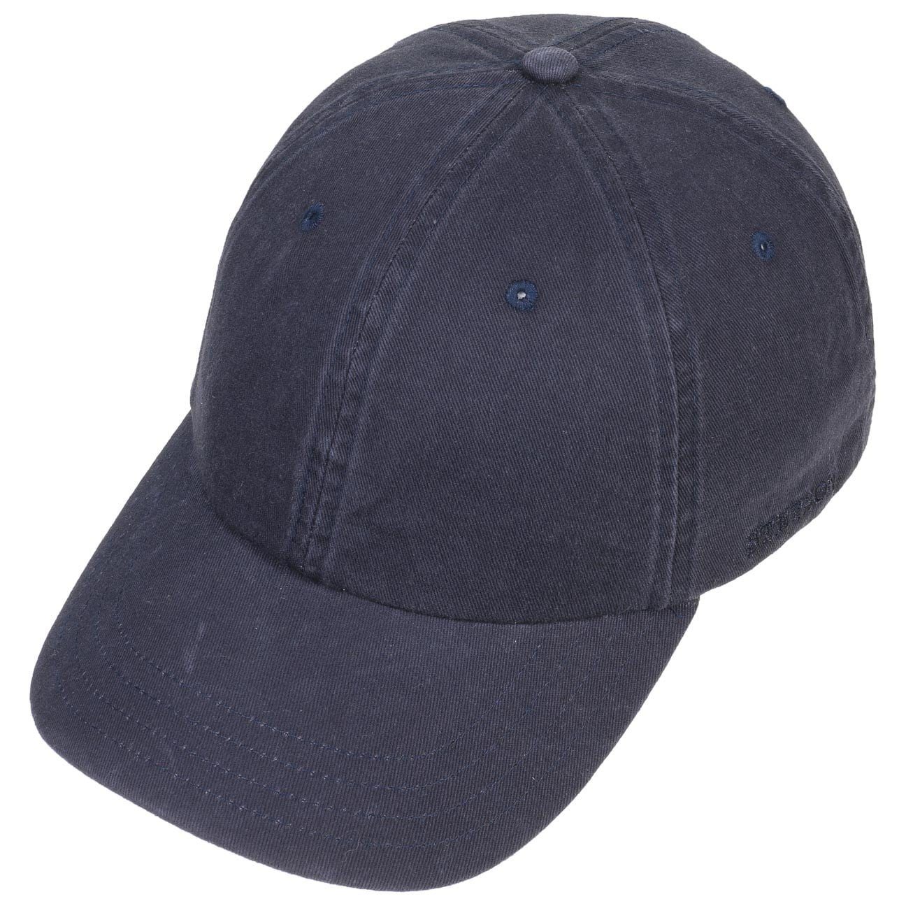 Stetson Baseball dunkelblau (1-St) Basecap Metallschnalle Cap