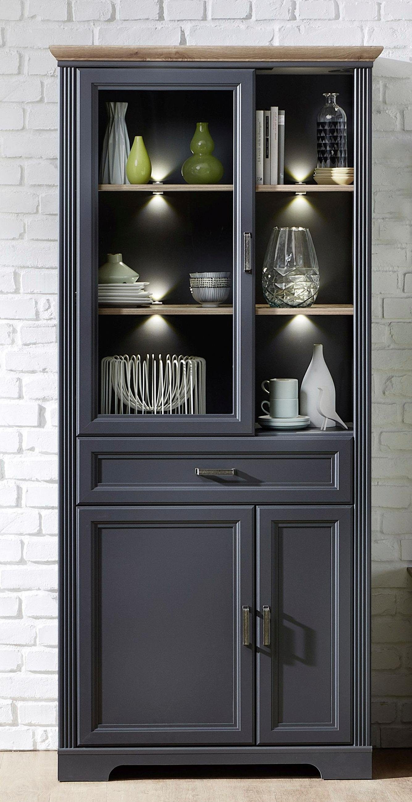 Innostyle Vitrine Jasmin inklusive Beleuchtung günstig online kaufen