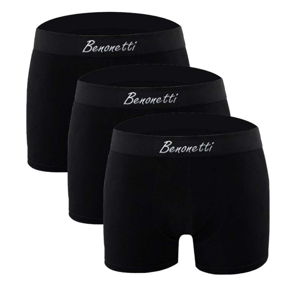 Benonetti Boxershorts Premium Herren Unterhosen, Männer günstig online kaufen