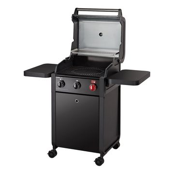 Enders® Gasgrill Cubiq Pro 3 R Turbo Gas Grill-Gasgrill 3 Brenner Edelstahl, Gussrost