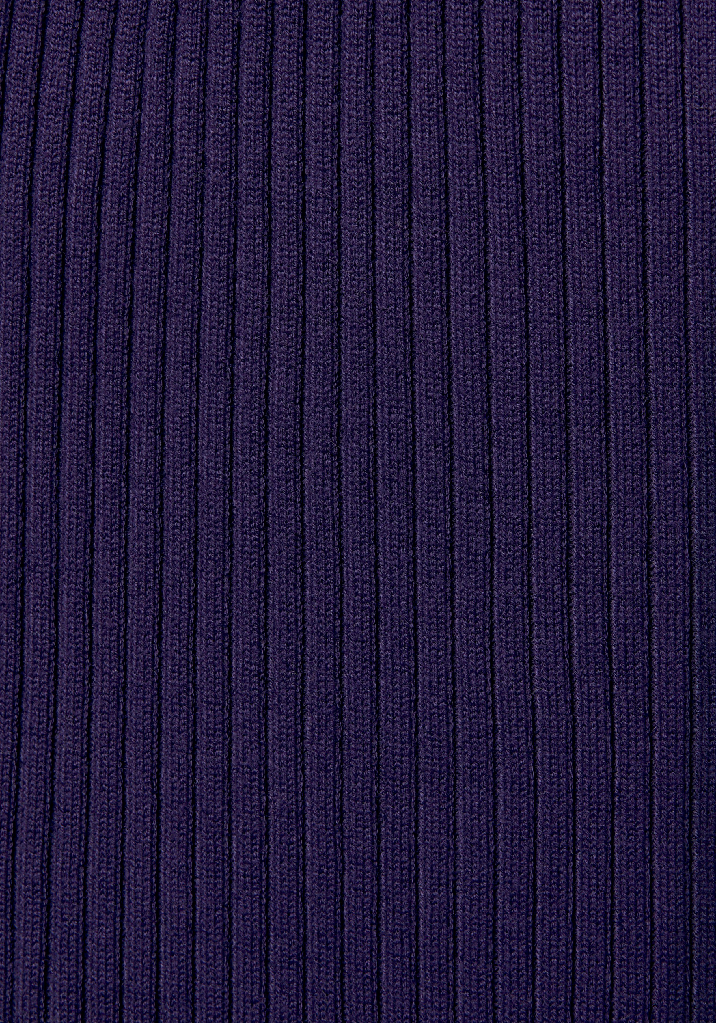 LASCANA Strickkleid Loungekleid zum wickeln mit Taillengürtel, Loungewear