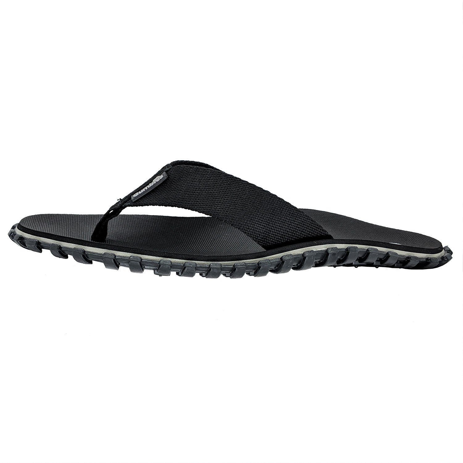 Gumbies Duckbills in Black T-Strap-Zehentrenner aus recycelten Materialien »in farbenfrohen Designs«