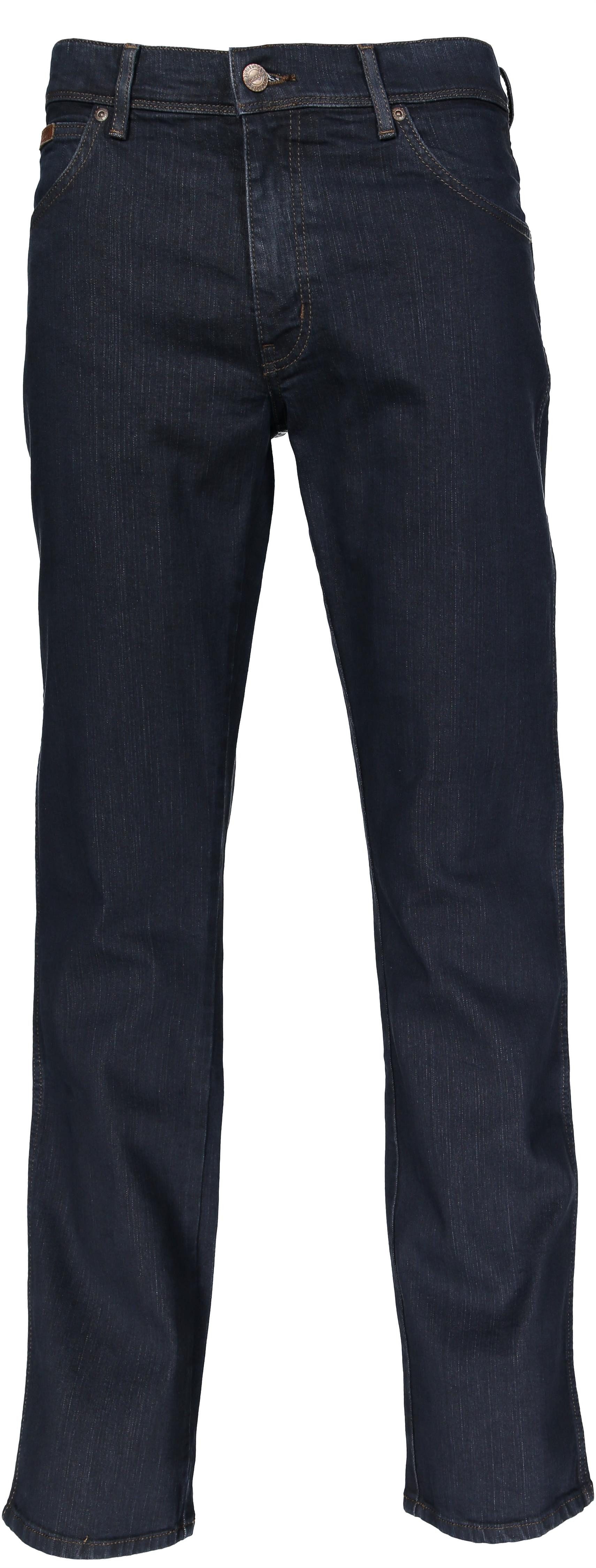 Wrangler 5-Pocket-Jeans WRANGLER TEXAS stretch blue black W12175001