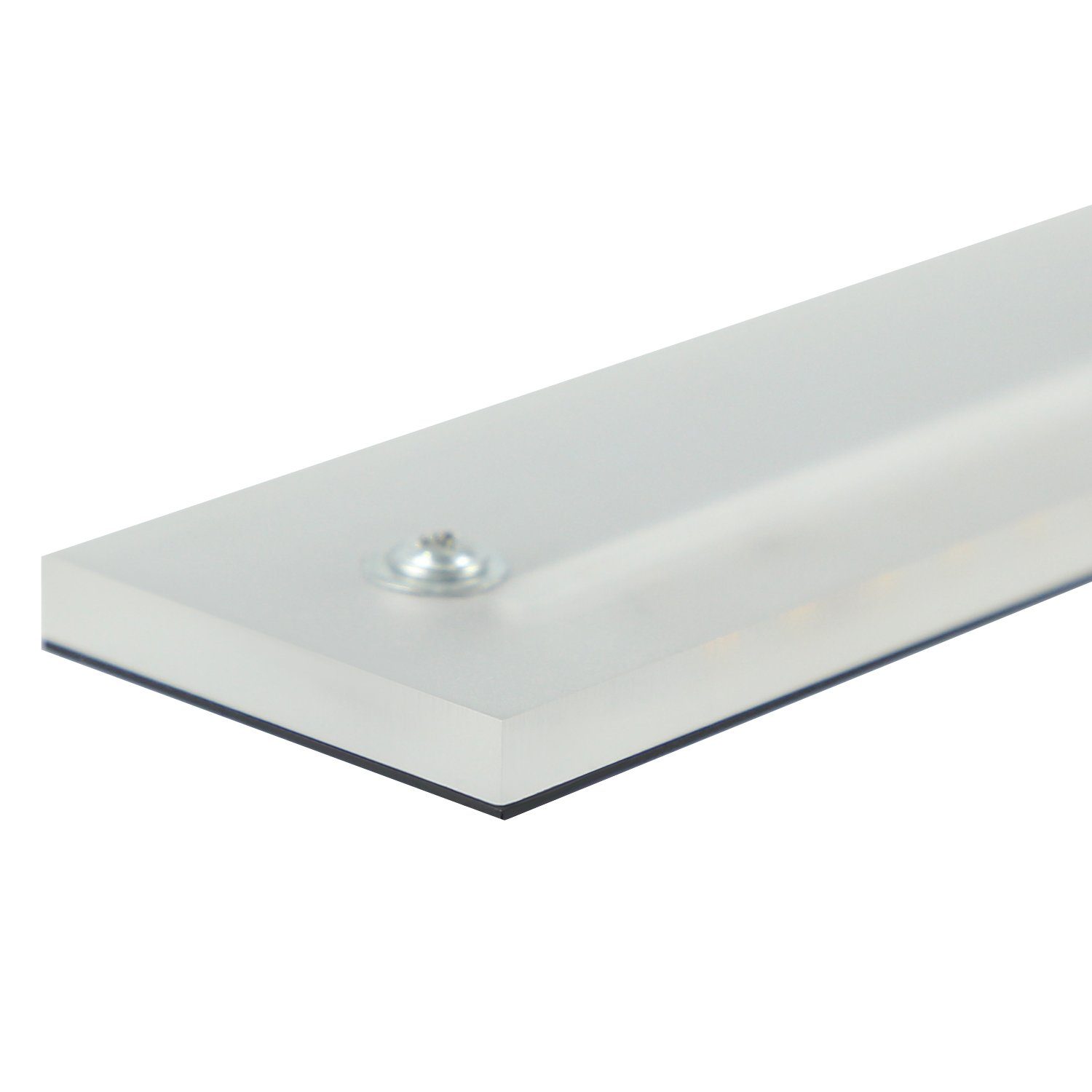 ZMH weiß/schwarz 30cm LED integriert, 100cm, fest innen 60cm Wandleuchte Schwarz 100cm Wandlampe LED warmweiß,