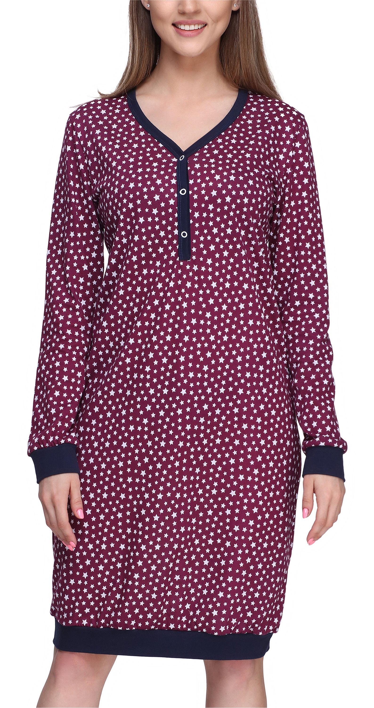 Merry Style Nachthemd Damen Nachthemd MS10-179 (1-tlg)