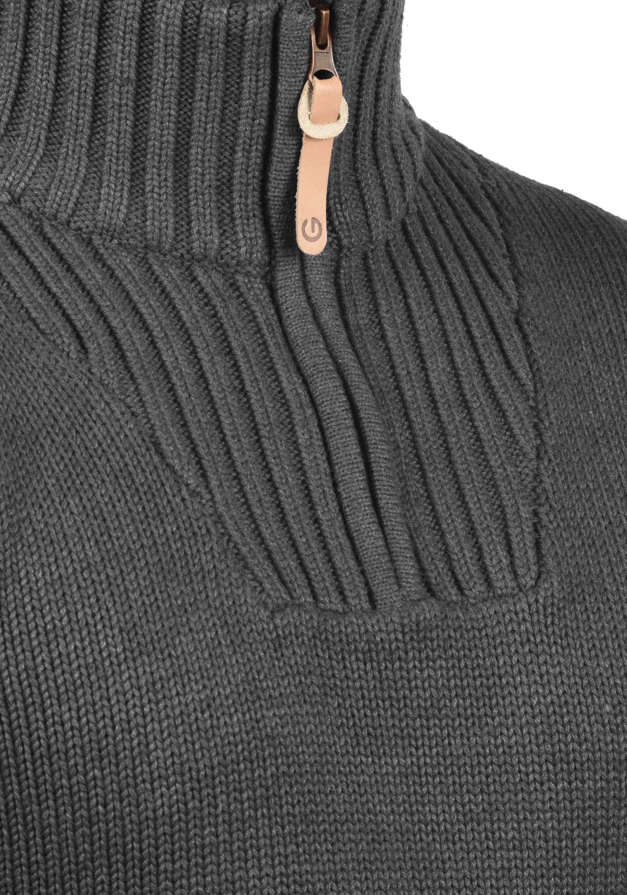 !Solid Troyer SDPetro Strickpulli mit hochabschließendem Kragen