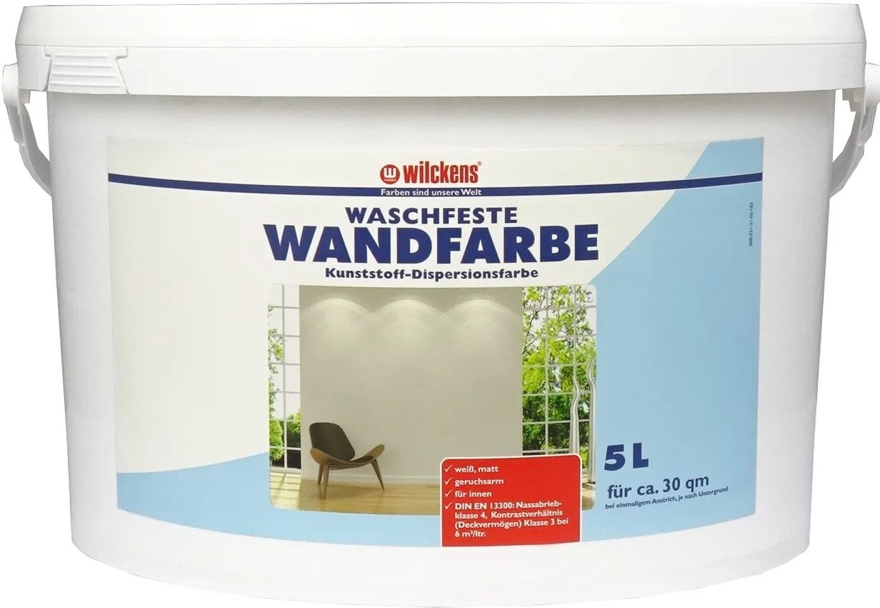 Wilckens Farben Wand- und Deckenfarbe Wilckens Waschfeste Wandfarbe