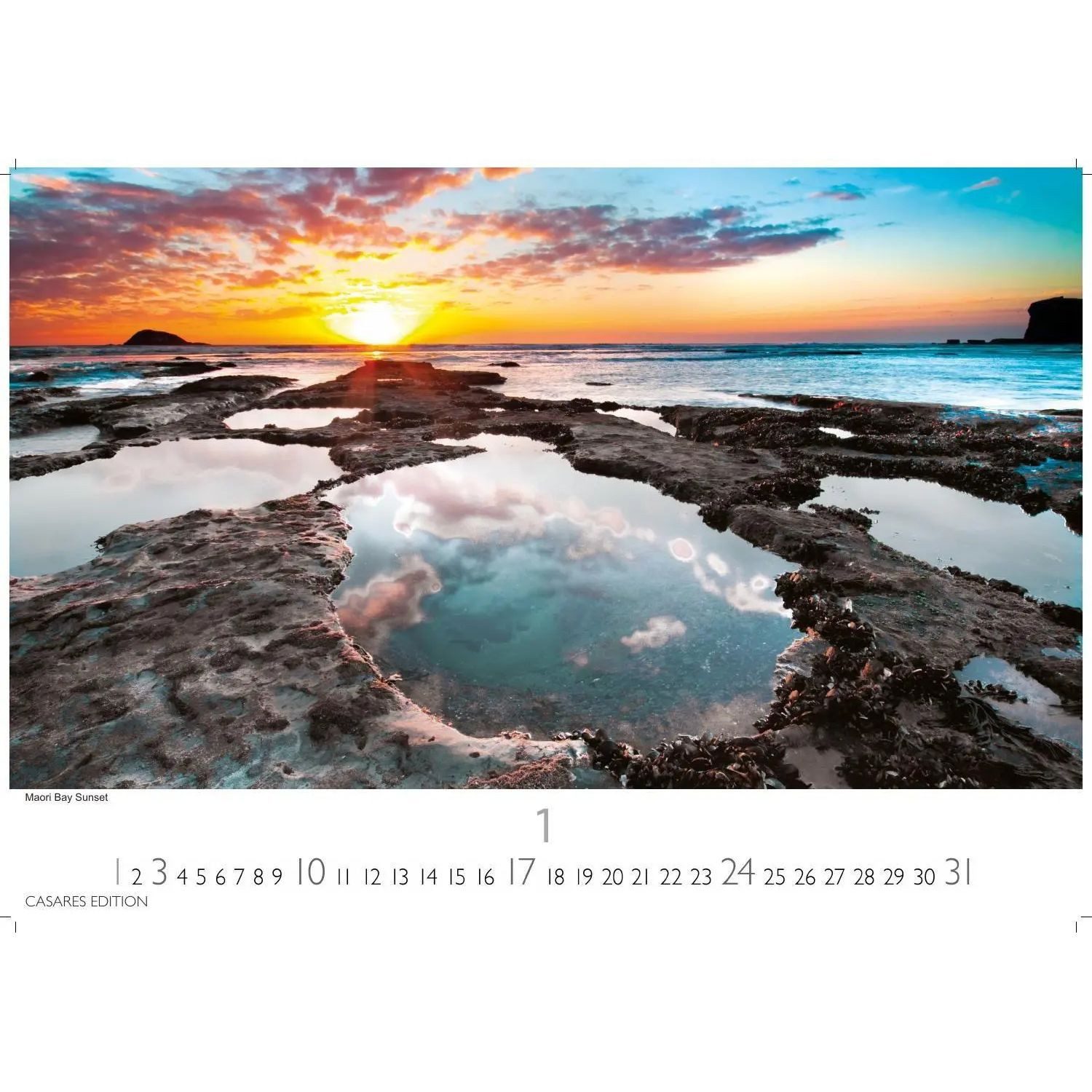 Wandkalender Neuseeland Kalender 2027 - Wandkalender, Fotokalender Ozeanien...